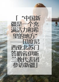 “中国新疆是一个充满活力和希望的地方”——印度尼西亚北苏门答腊省伊斯兰教代表团参访新疆