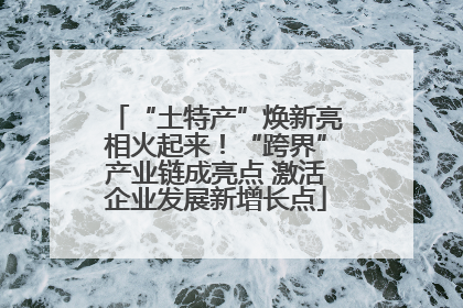 “土特产”焕新亮相火起来！“跨界”产业链成亮点 激活企业发展新增长点