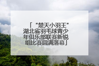 “楚天小羽王”湖北省羽毛球青少年俱乐部联赛新锐组比赛圆满落幕