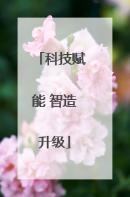 科技赋能 智造升级