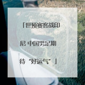 世预赛客战印尼 中国男足期待“好运气”