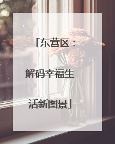 东营区：解码幸福生活新图景