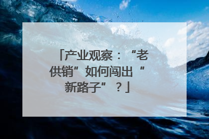 产业观察：“老供销”如何闯出“新路子”？