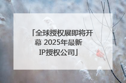 全球授权展即将开幕 2025年最新IP授权公司