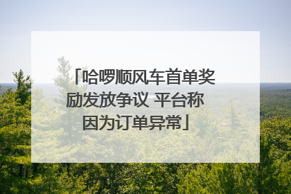 哈啰顺风车首单奖励发放争议 平台称因为订单异常