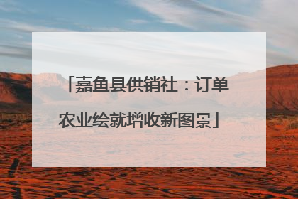 嘉鱼县供销社：订单农业绘就增收新图景