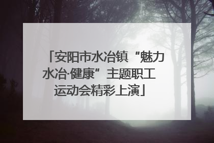 安阳市水冶镇“魅力水冶·健康”主题职工运动会精彩上演