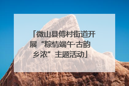 微山县傅村街道开展“粽情端午·古韵乡浓”主题活动