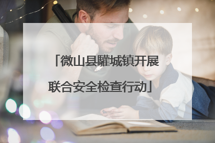 微山县驩城镇开展联合安全检查行动