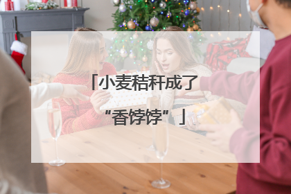 小麦秸秆成了“香饽饽”