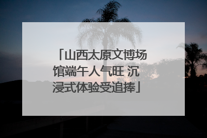 山西太原文博场馆端午人气旺 沉浸式体验受追捧