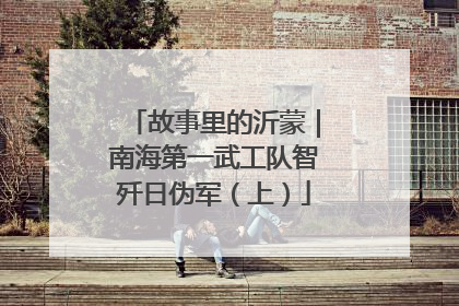 故事里的沂蒙｜南海第一武工队智歼日伪军（上）