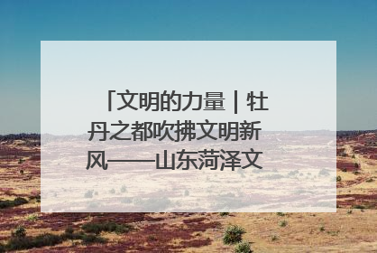 文明的力量｜牡丹之都吹拂文明新风——山东菏泽文明创建一线见闻