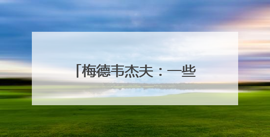 梅德韦杰夫：一些国家已准备好，向伊朗提供自家核弹头