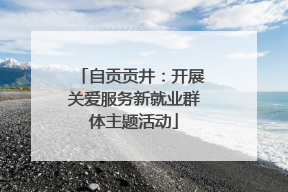 自贡贡井：开展关爱服务新就业群体主题活动