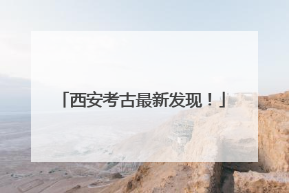 西安考古最新发现！