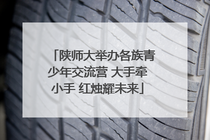 陕师大举办各族青少年交流营 大手牵小手 红烛耀未来