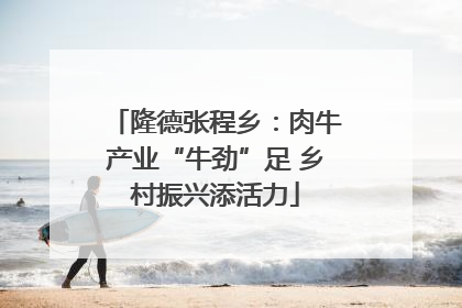 隆德张程乡：肉牛产业“牛劲”足 乡村振兴添活力