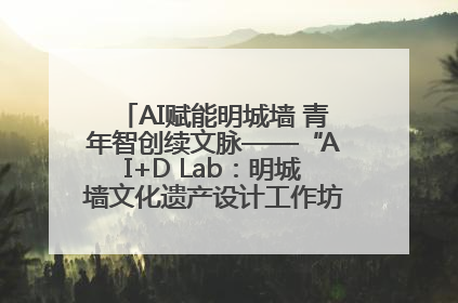 AI赋能明城墙 青年智创续文脉——“AI+D Lab：明城墙文化遗产设计工作坊”在南京开营